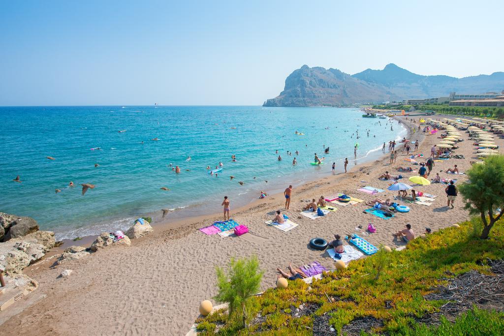 Elefteria Apts & Suites Kolymbia Bagian luar foto