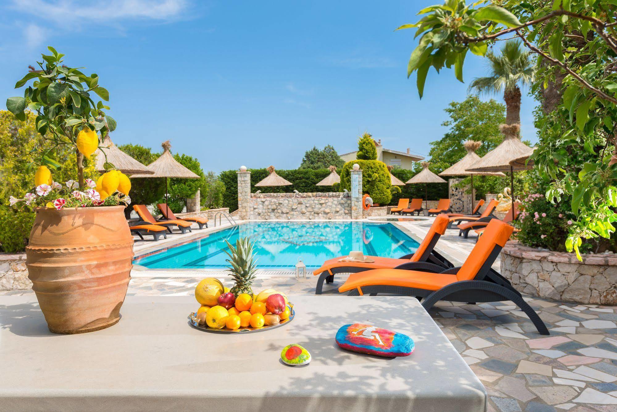 Elefteria Apts & Suites Kolymbia Bagian luar foto